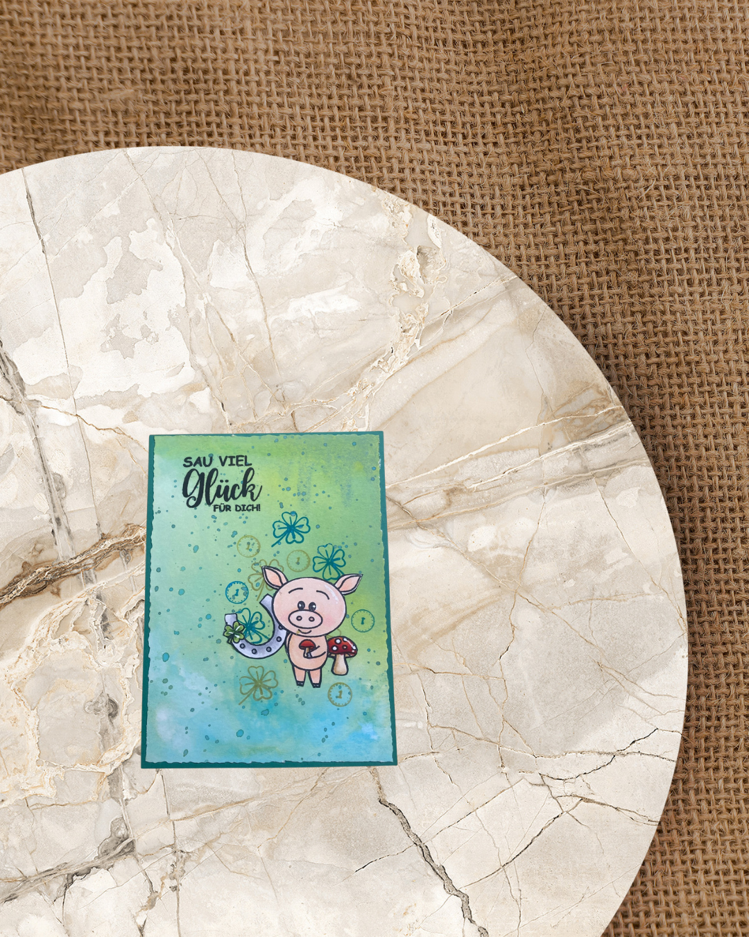 Stempel Set "Schweinchenglück"