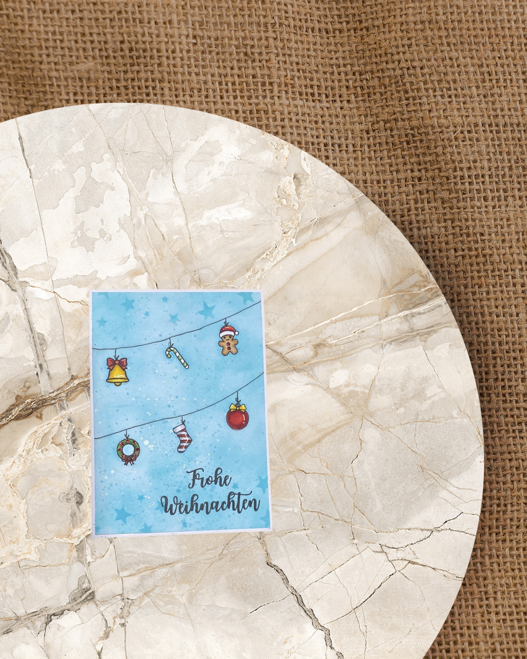 Stencil Sternenwirbel