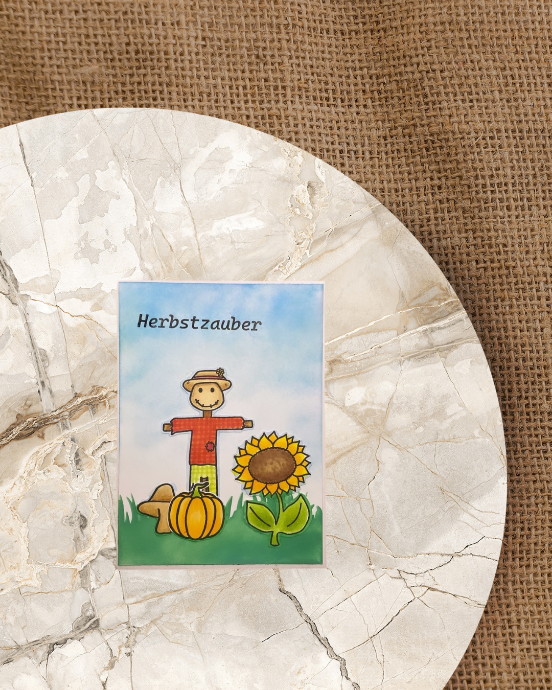 Stempel Set "Vogelscheuche"