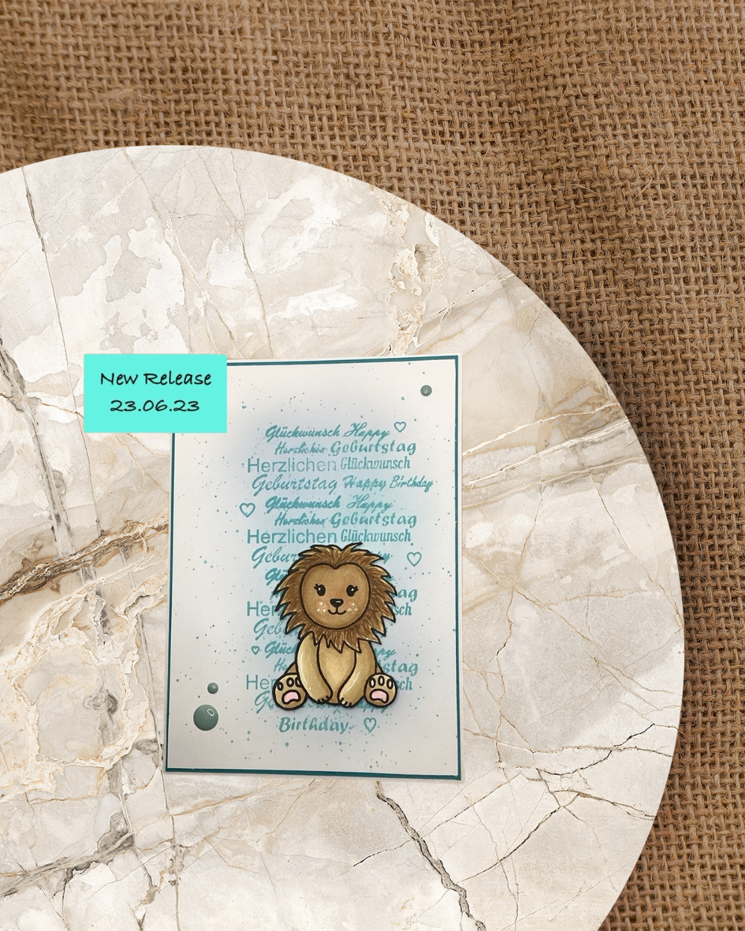 Stempel Set "Baby Dschungeltiere"