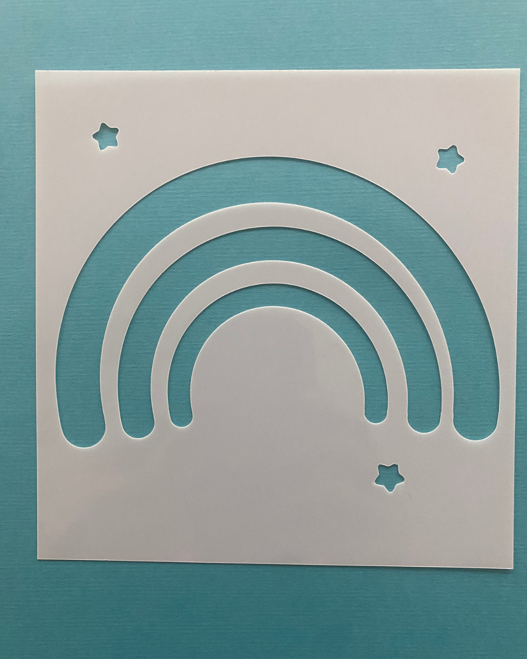 Stencil Regenbogen