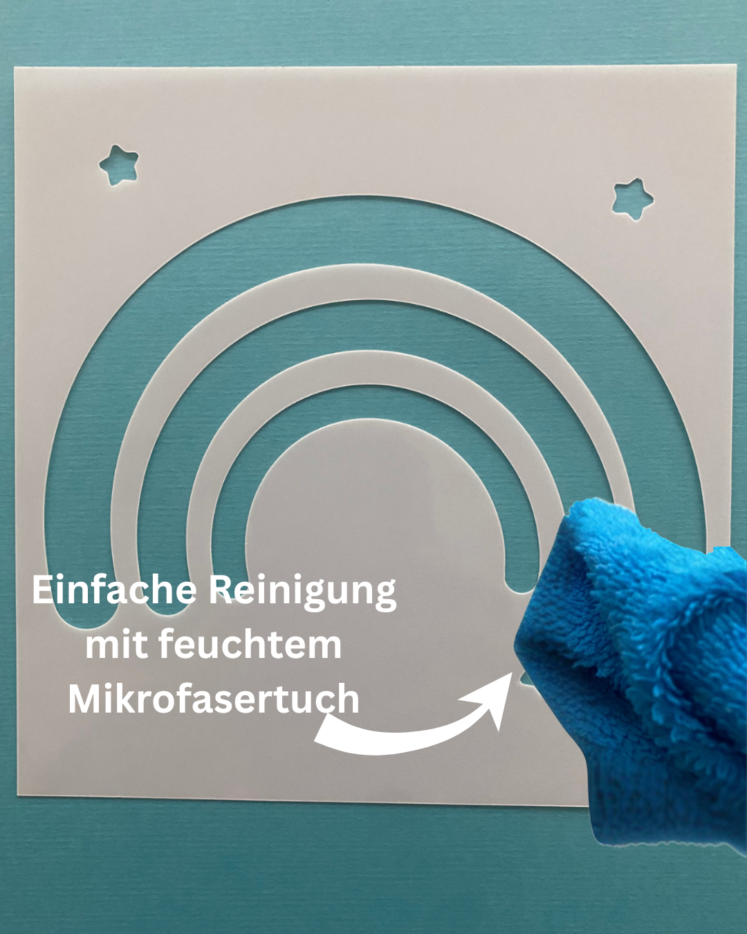 Stencil Regenbogen