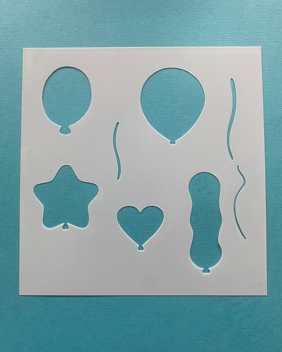 Stencil Luftballon