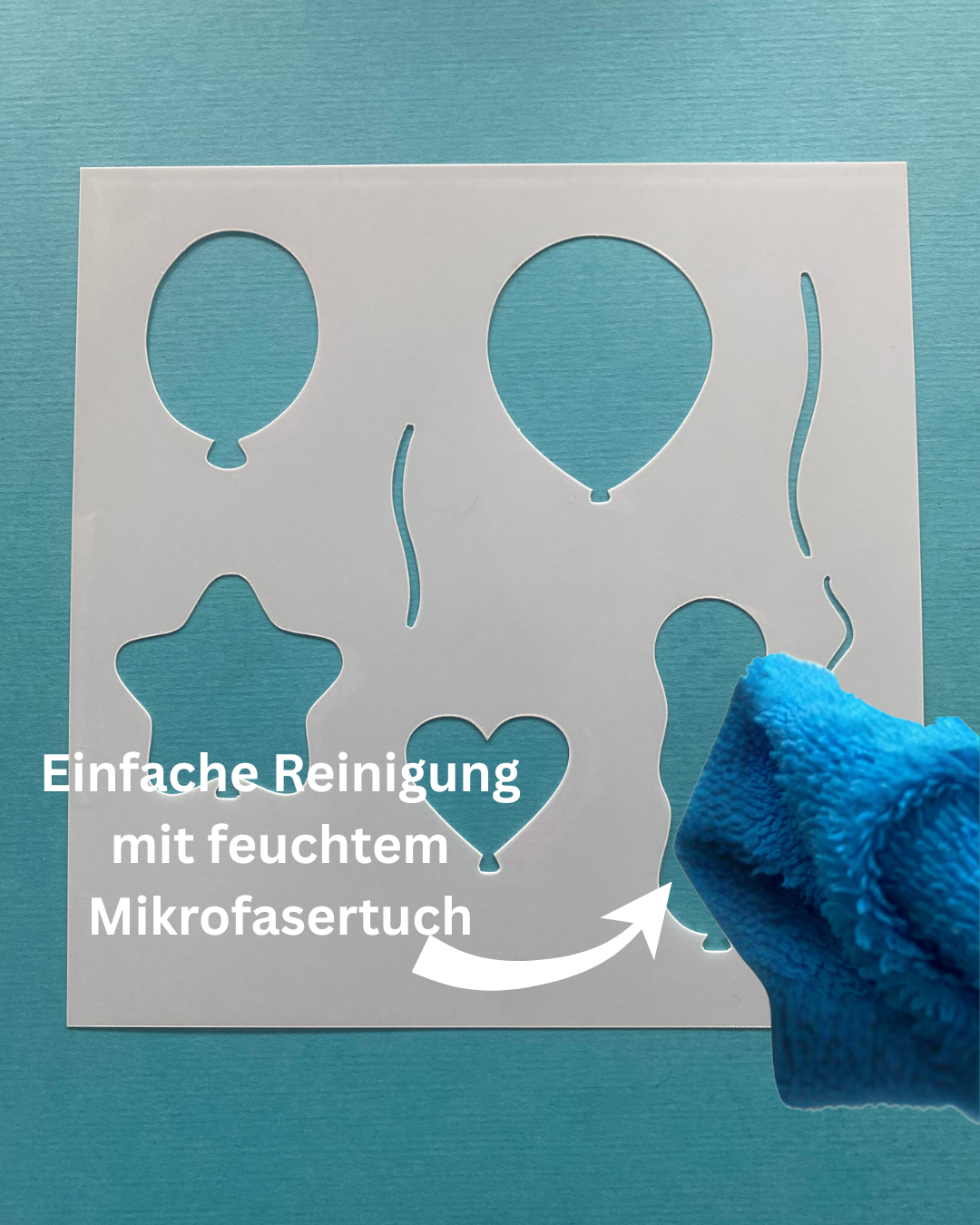 Stencil Luftballon