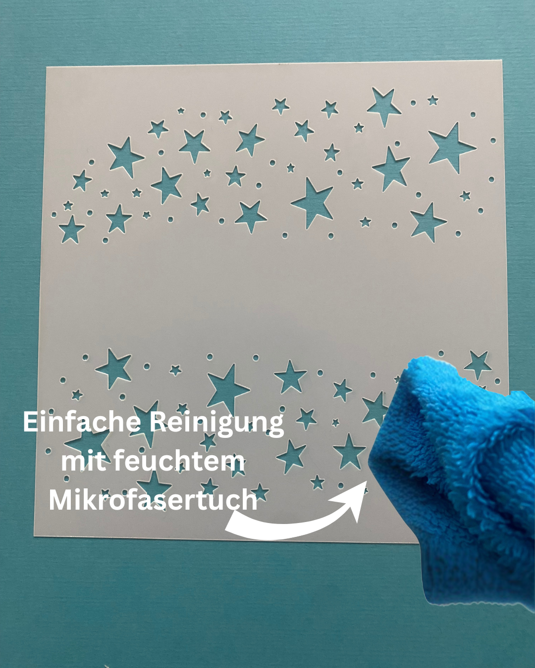 Stencil Sternenwirbel