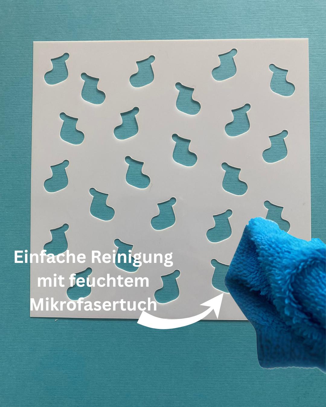 Stencil Nikolaussocke