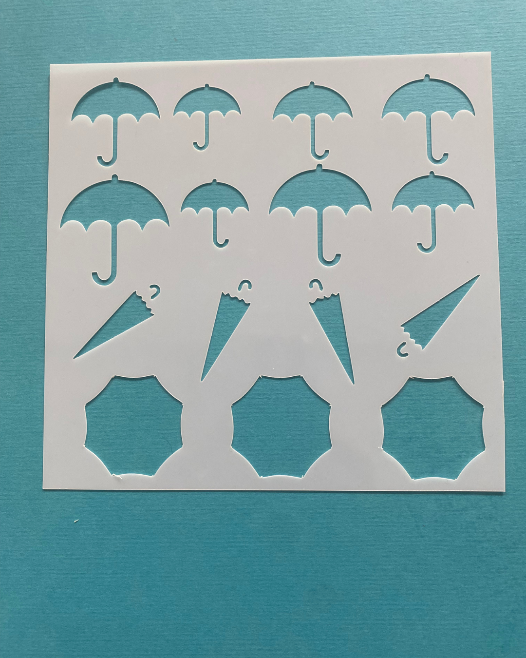 Stencil Regenschirme