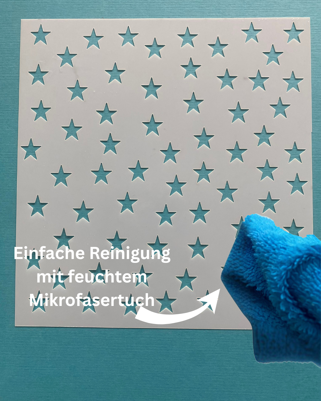 Stencil Sterne klein