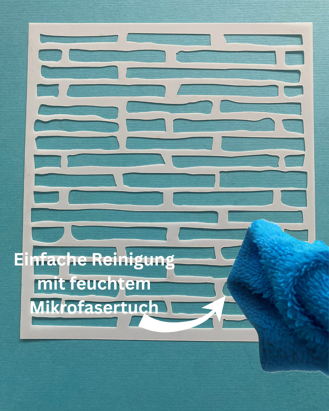 Stencil Mauer