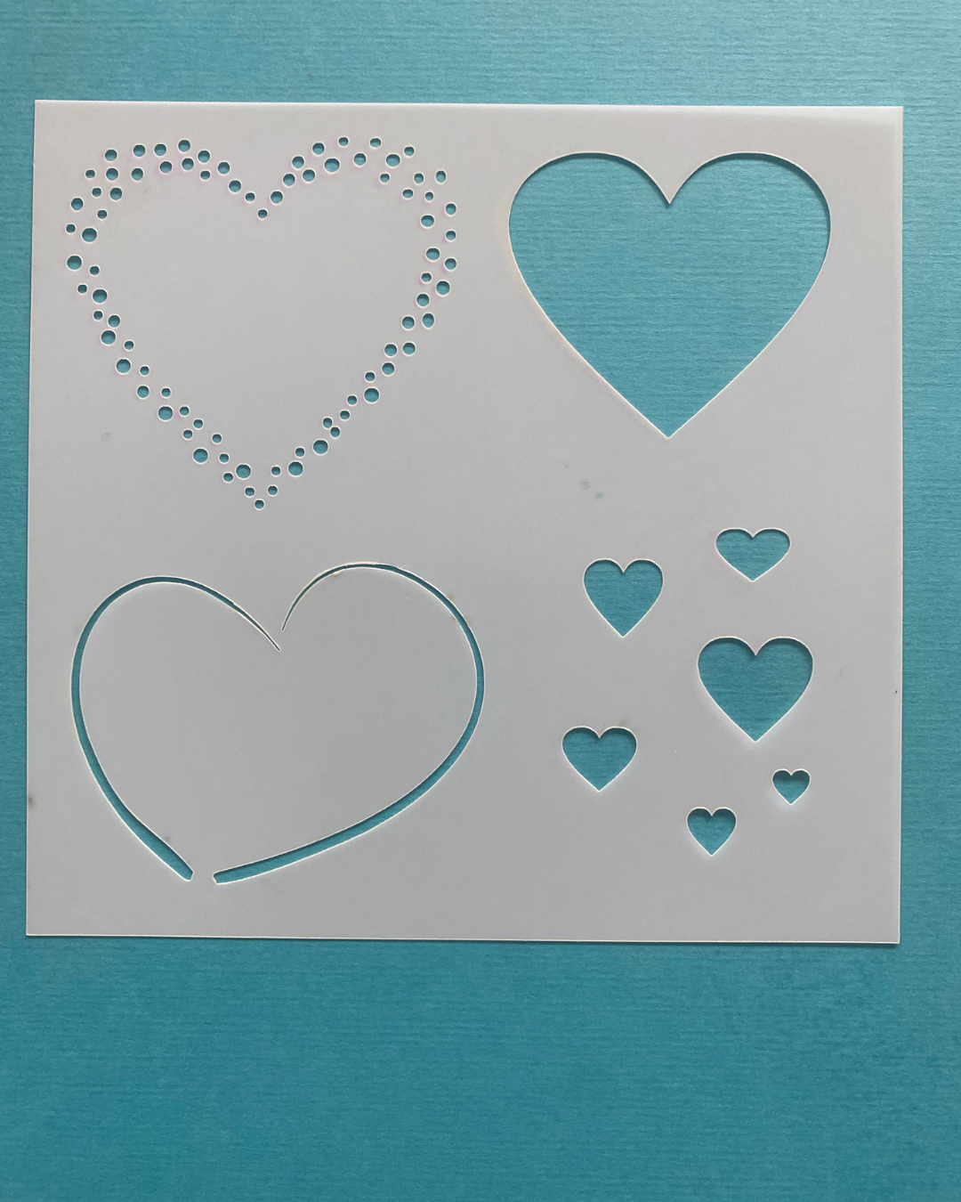 Stencil Herz
