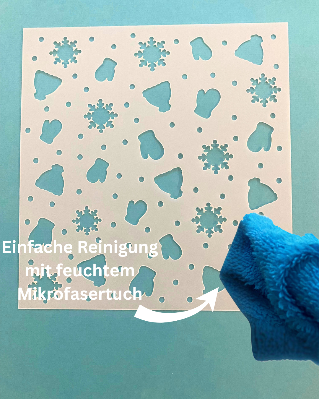 Stencil Winterzeit