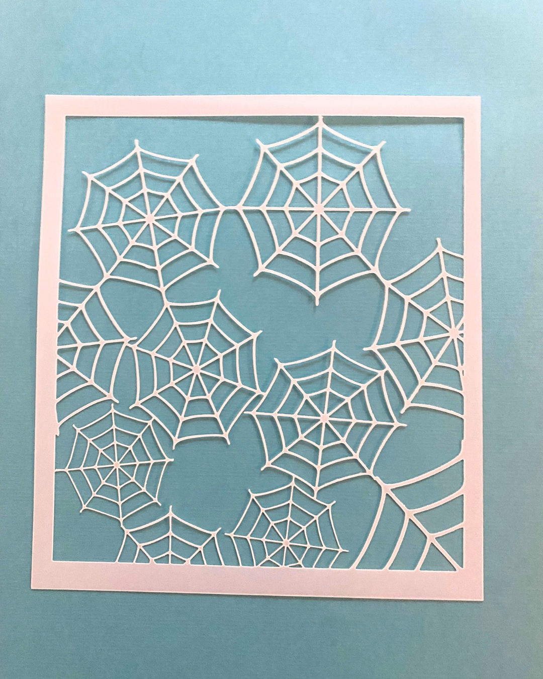 Stencil Spinnennetz