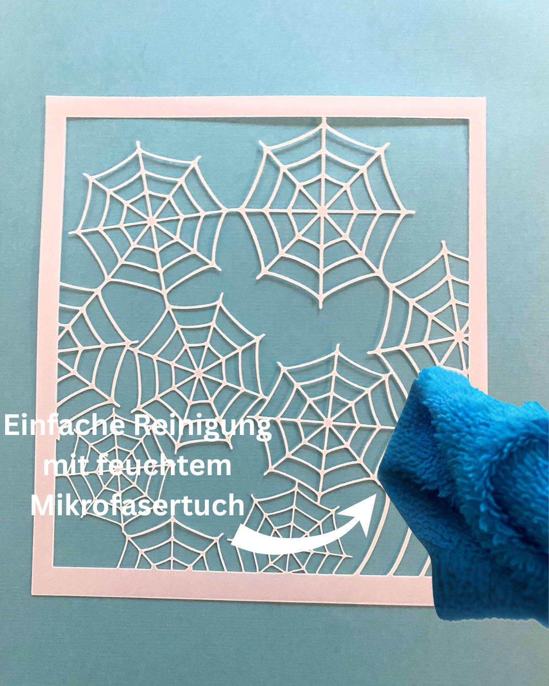 Stencil Spinnennetz