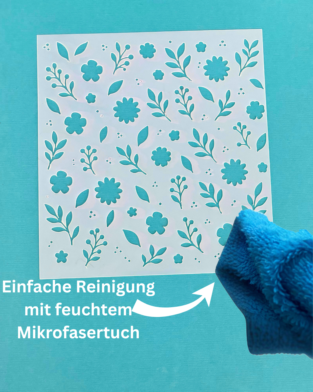 Stencil Zweige