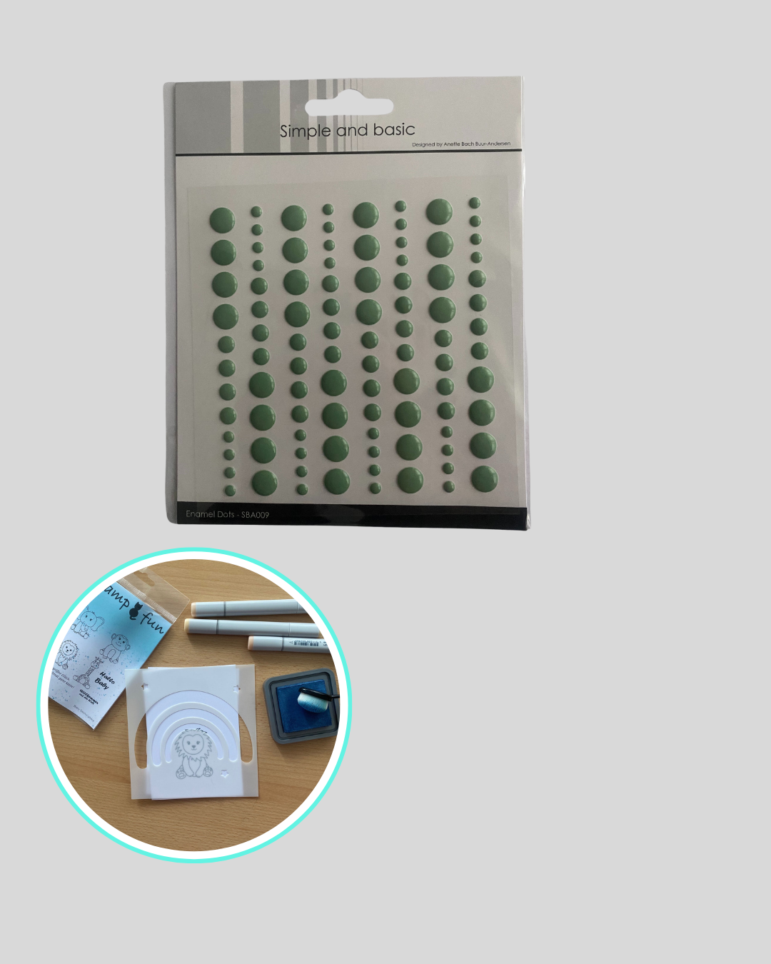 Enamel Dots Simple and Basic