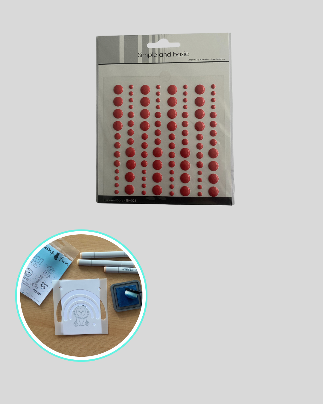 Enamel Dots Simple and Basic