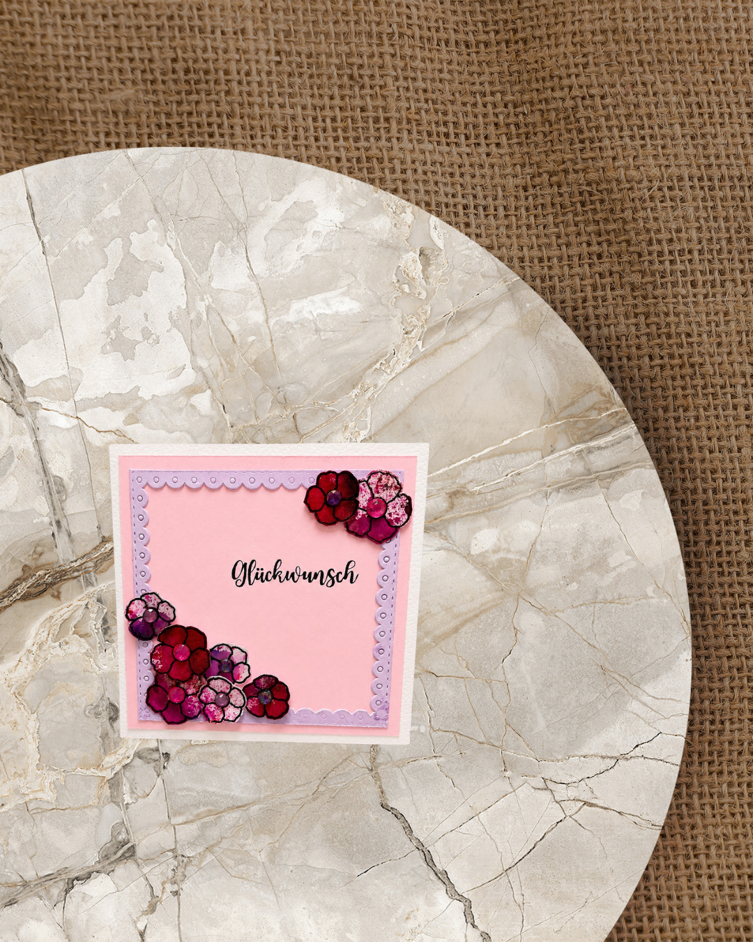 Stempel Set "Mohnblumen"