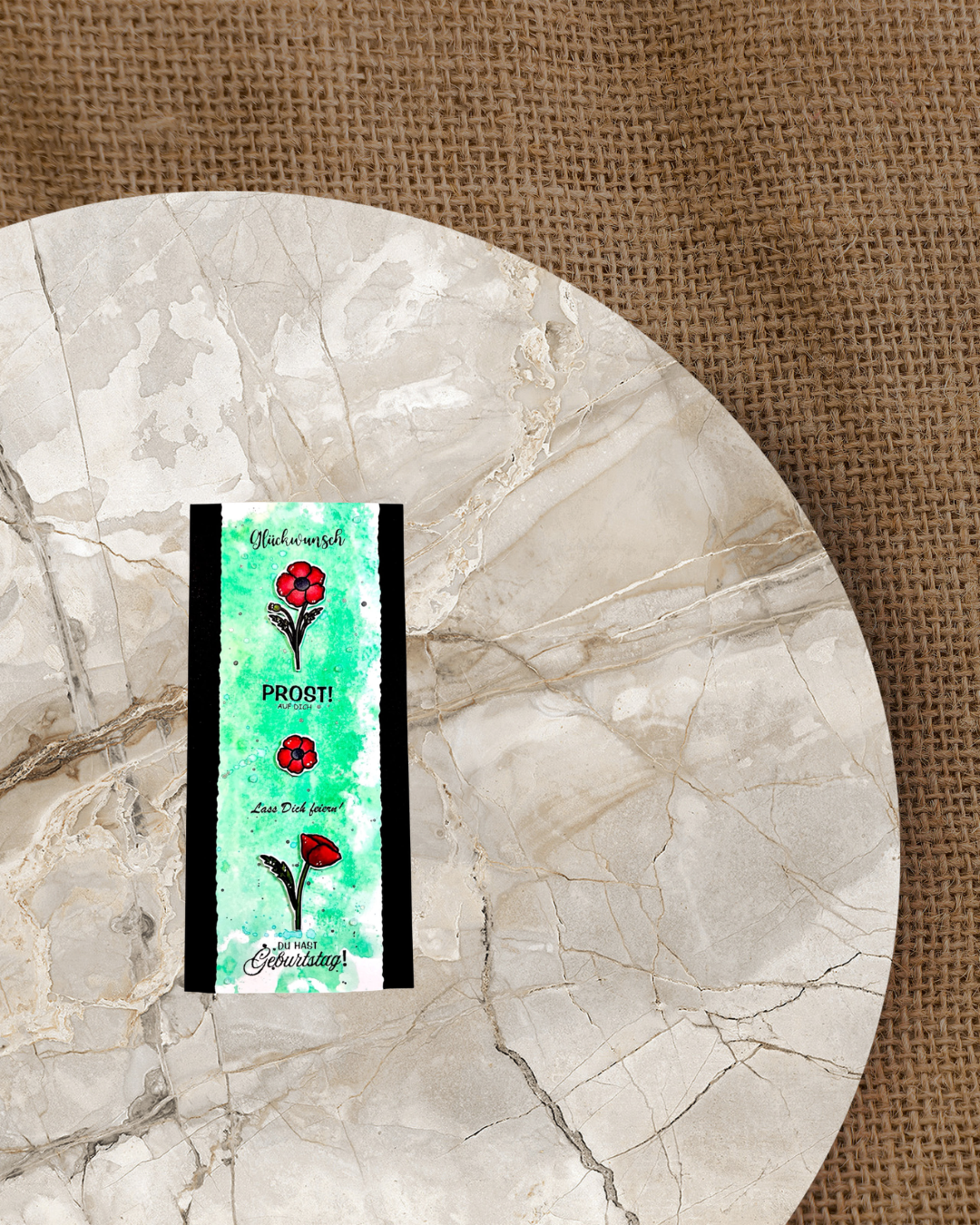 Stempel Set "Mohnblumen"