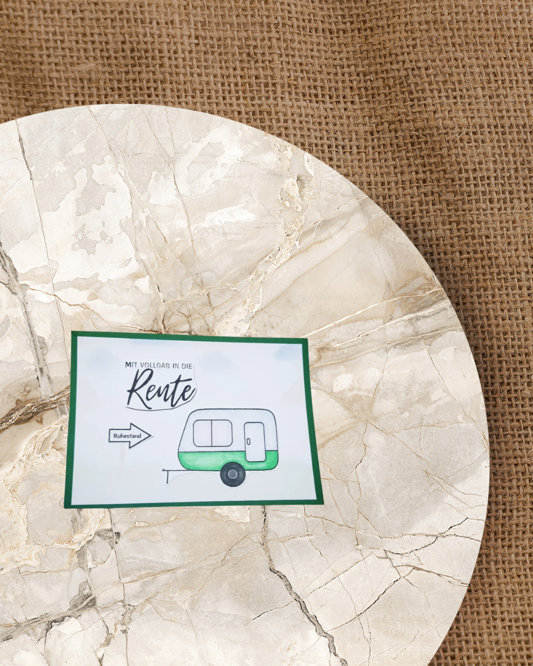 Stempel Set "Vollgas Rente"