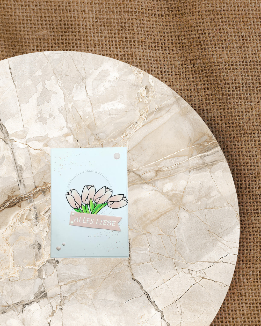 Stempel Set "Tulpenkranz"