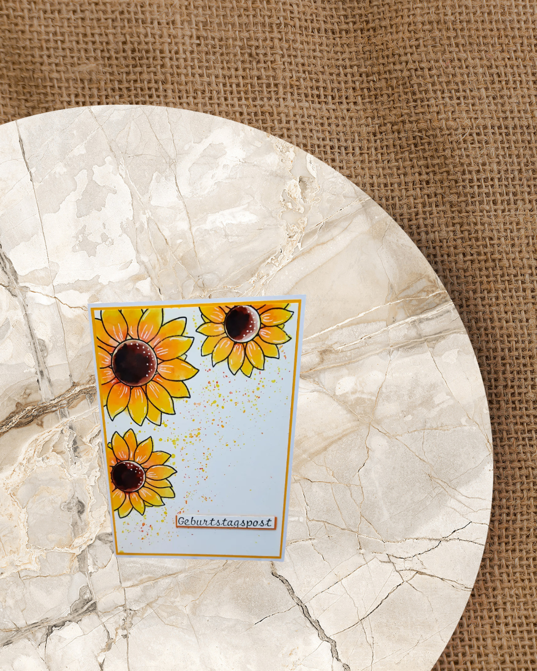 Stempel Set "Sonnenblumen"