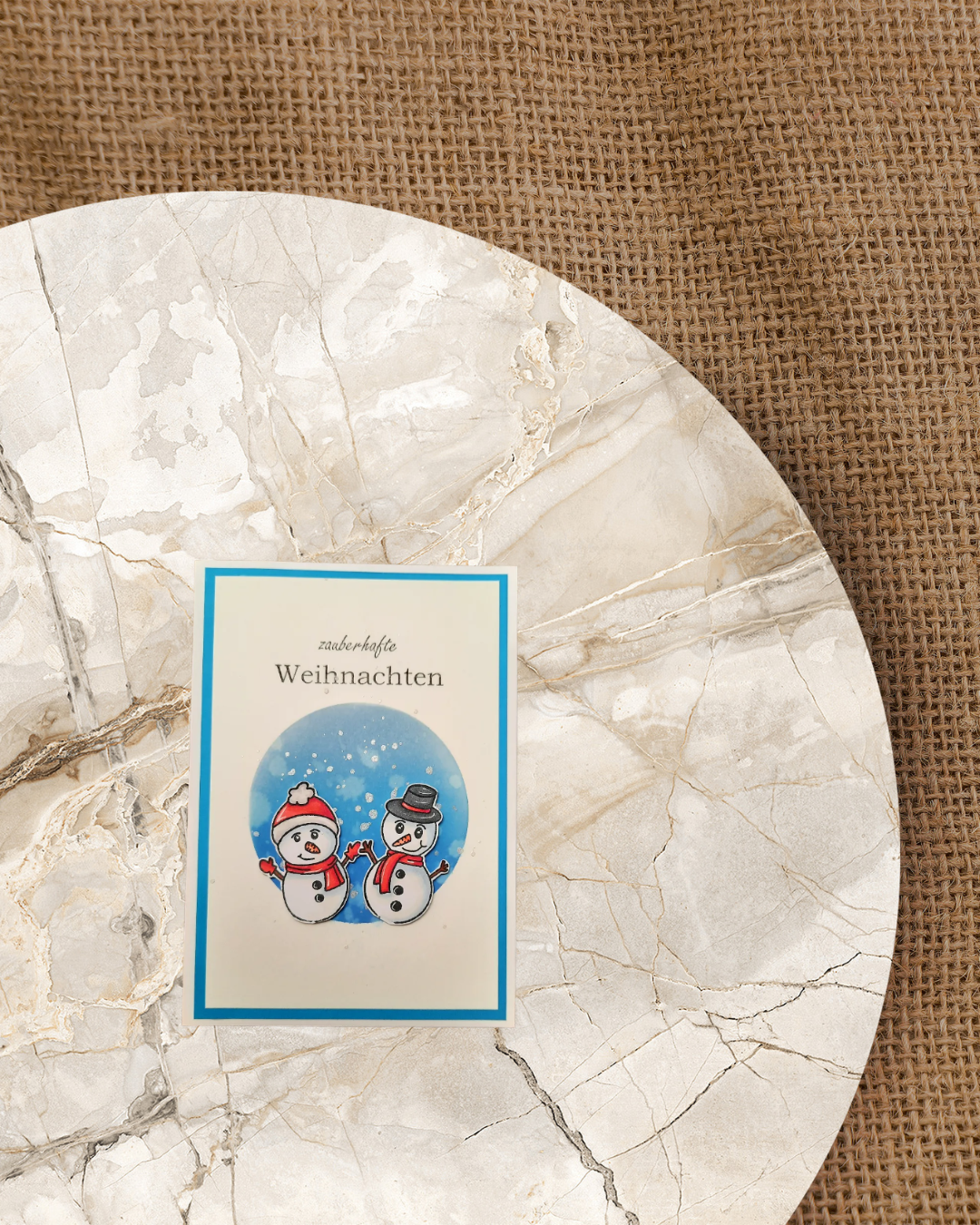 Stempel Set "Schneemann Duo"