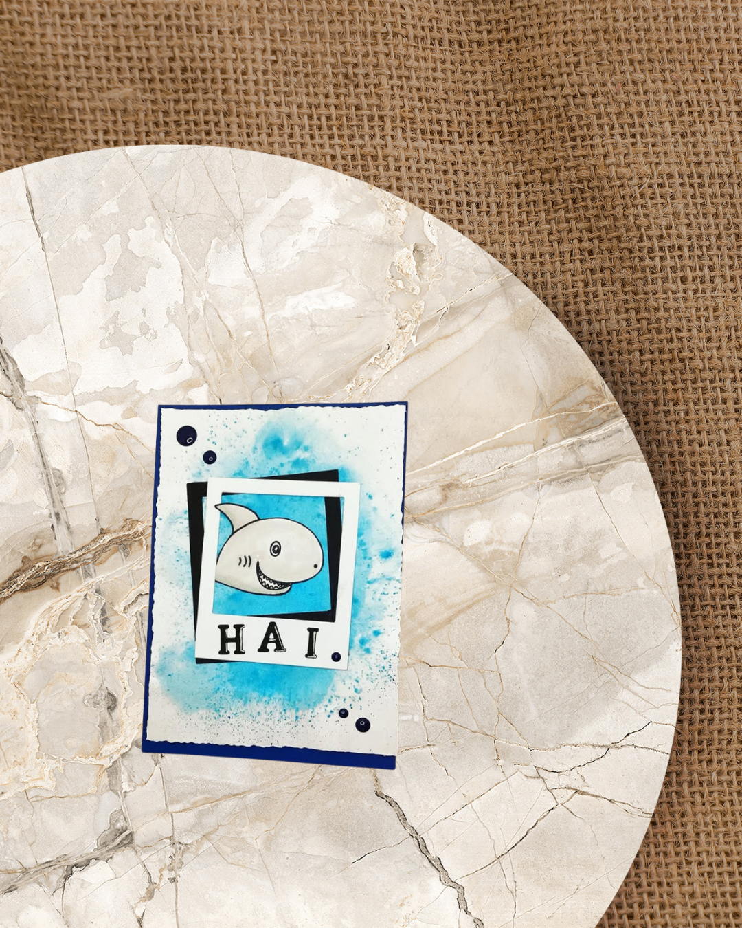Stempel "Meerestier Hai"
