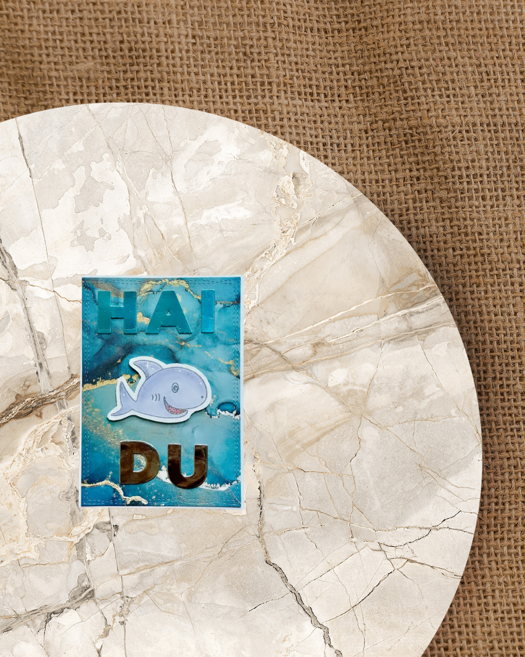 Stempel "Meerestier Hai"