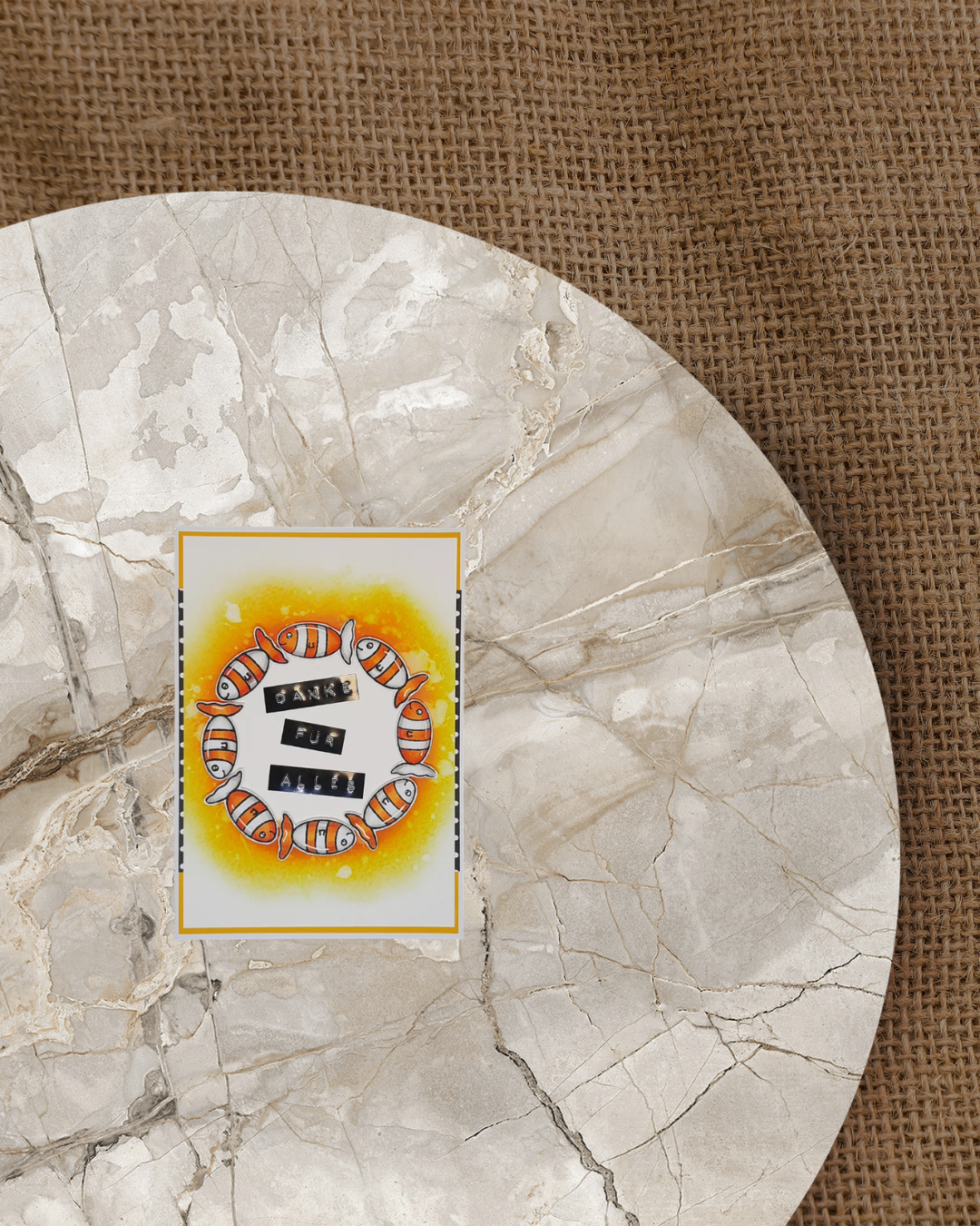 Stempel "Meerestier Fisch"