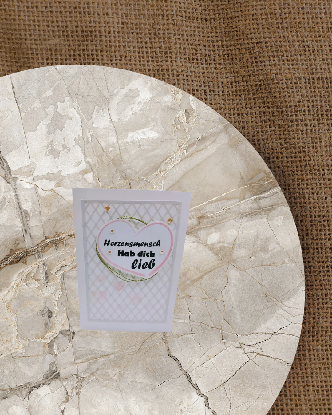 Stempel "Hintergrund Herz"