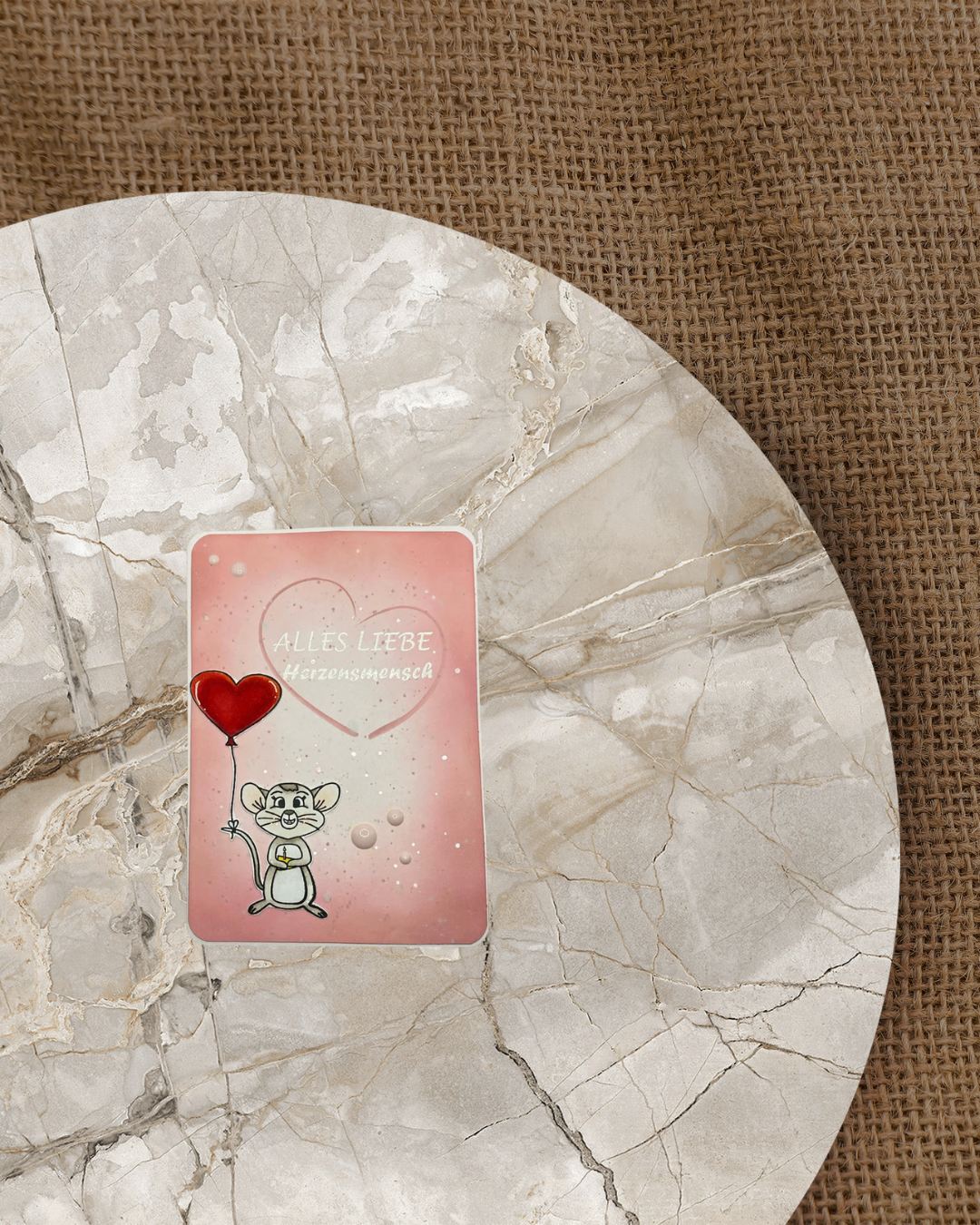Stempel "Hintergrund Herz"