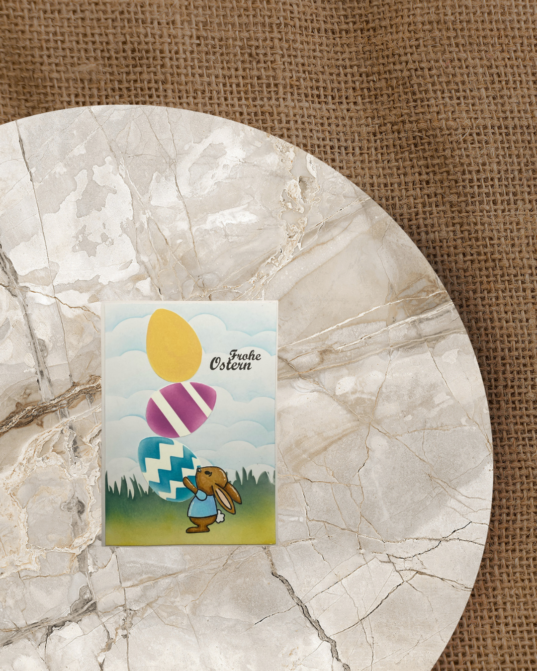 Stempel Set "Hase im Frühling"