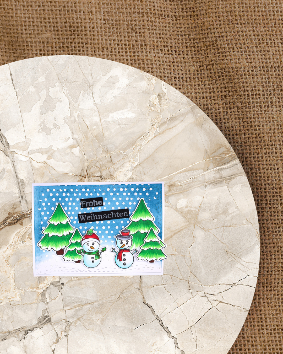 Stempel Set "Tannenbaum Trio"