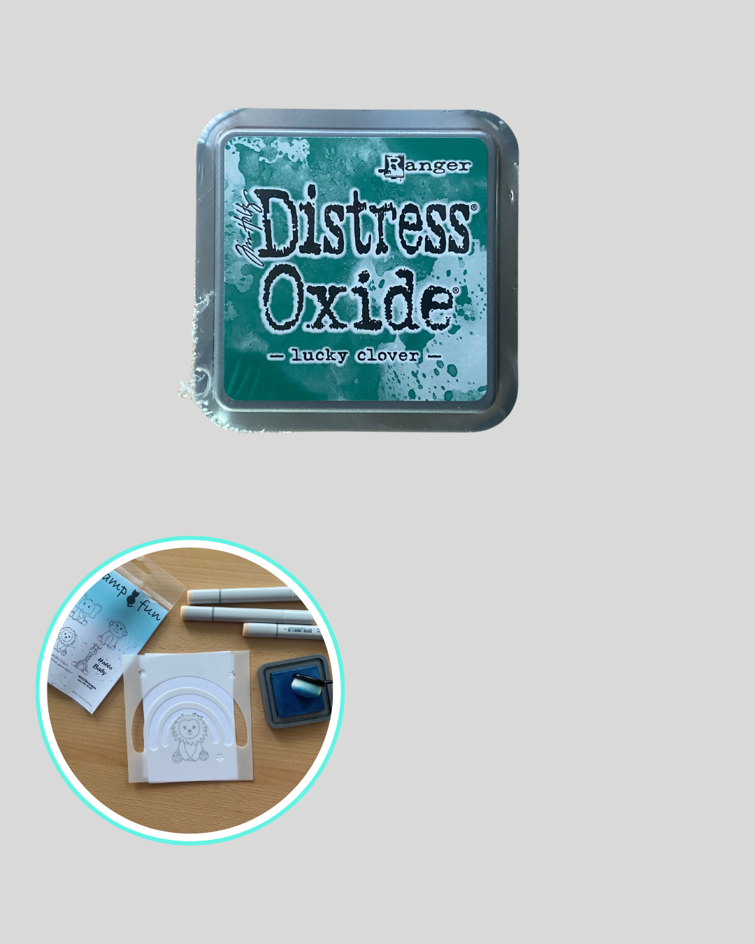 Günes Farbkissen zum Hintergründe bei Karten zu wischen.