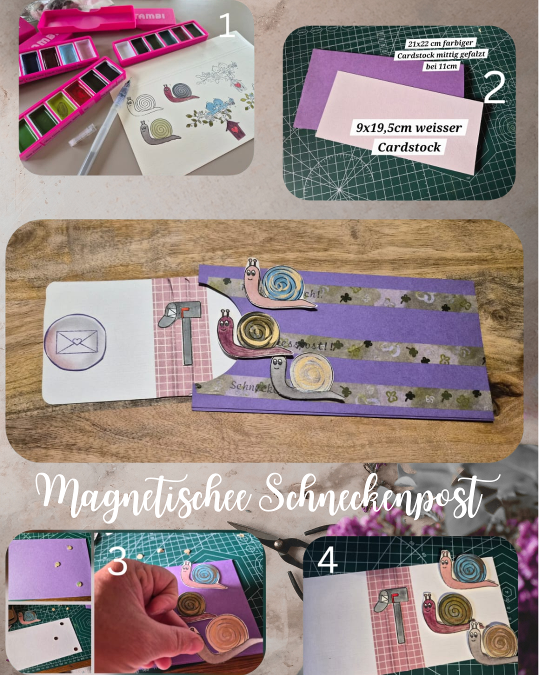 Magnetische Schneckenpost