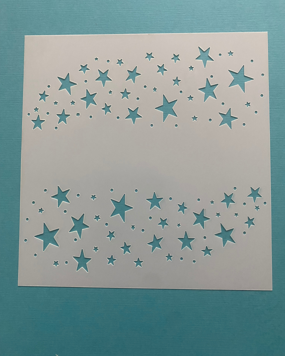 Stencil Sternenwirbel