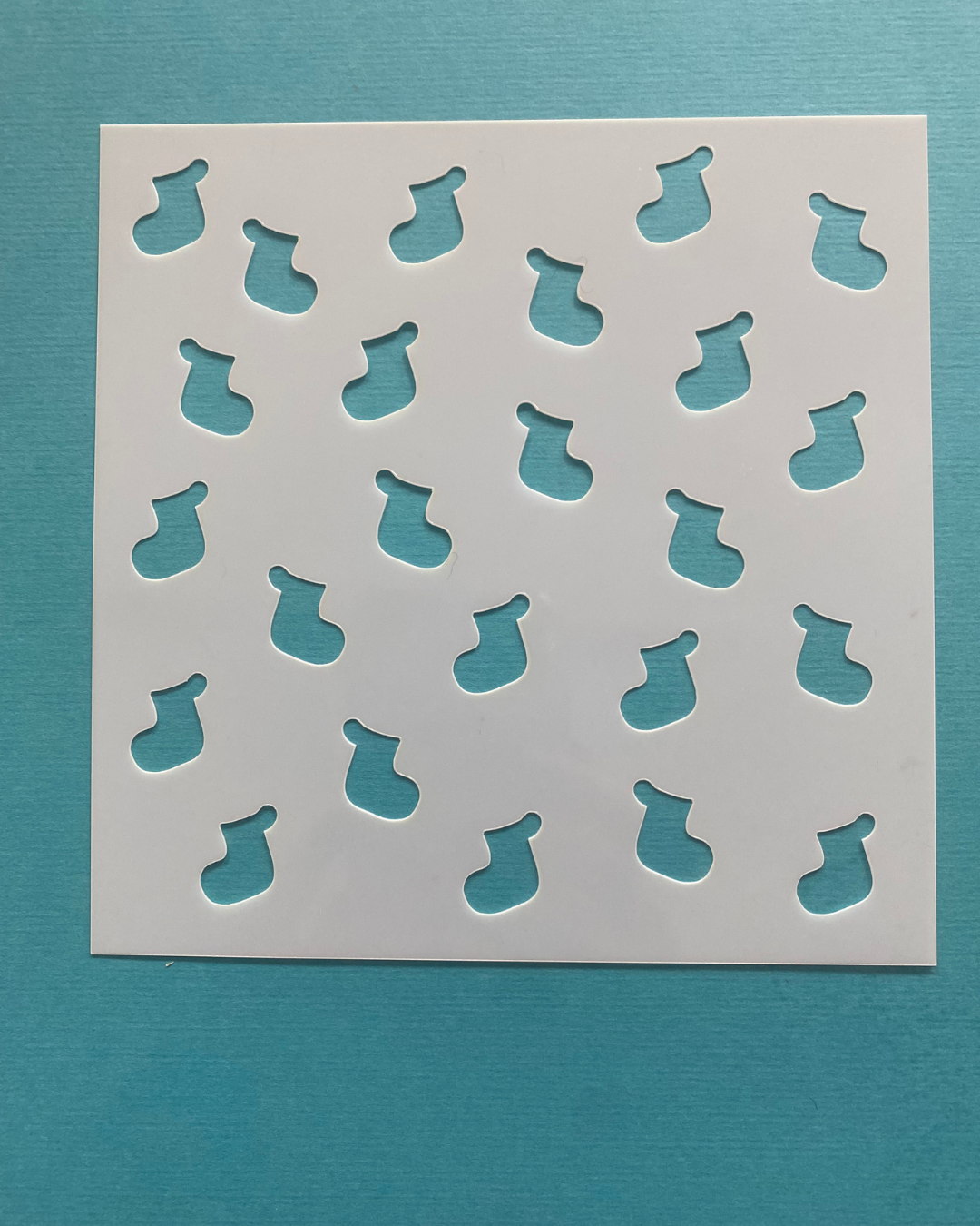 Stencil Nikolaussocke