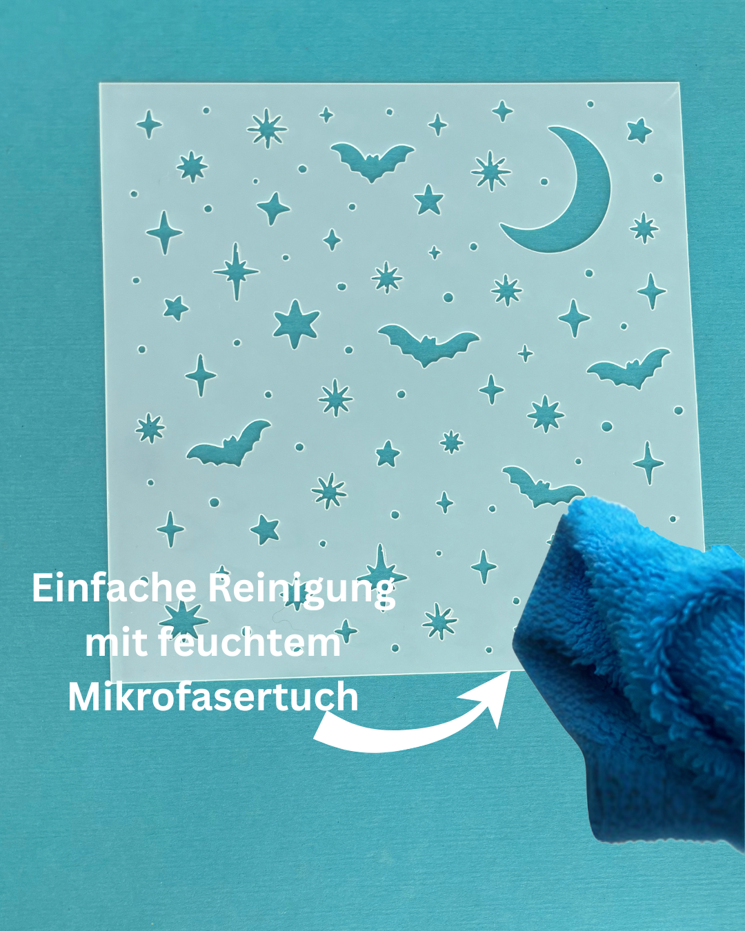 Stencil Halloween Nacht