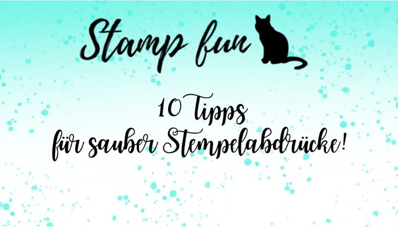 Youtube Video mit 10 Tipps wie man saubere Stempelabdrücke bekommt.