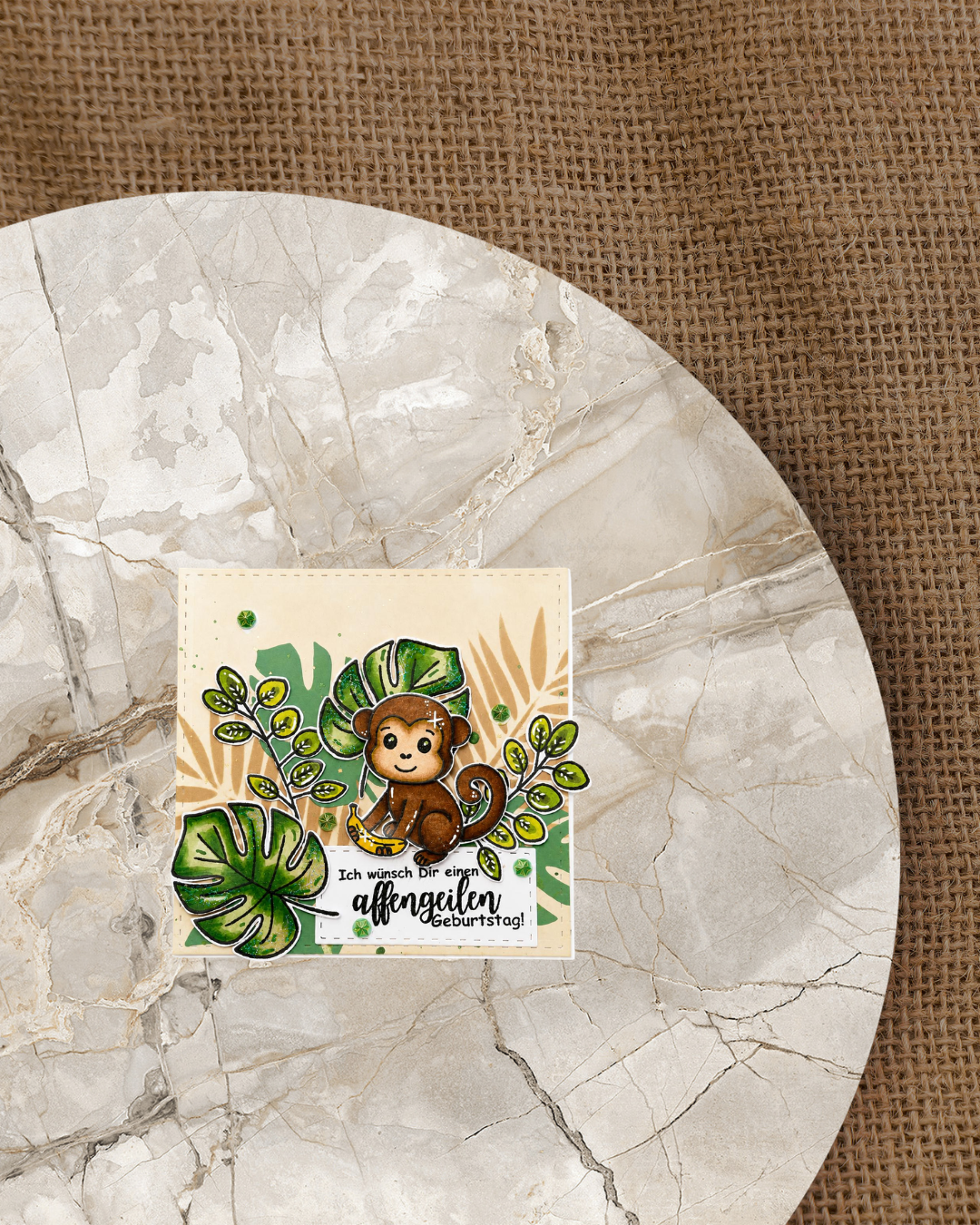 Stempel Set "Affenbande"
