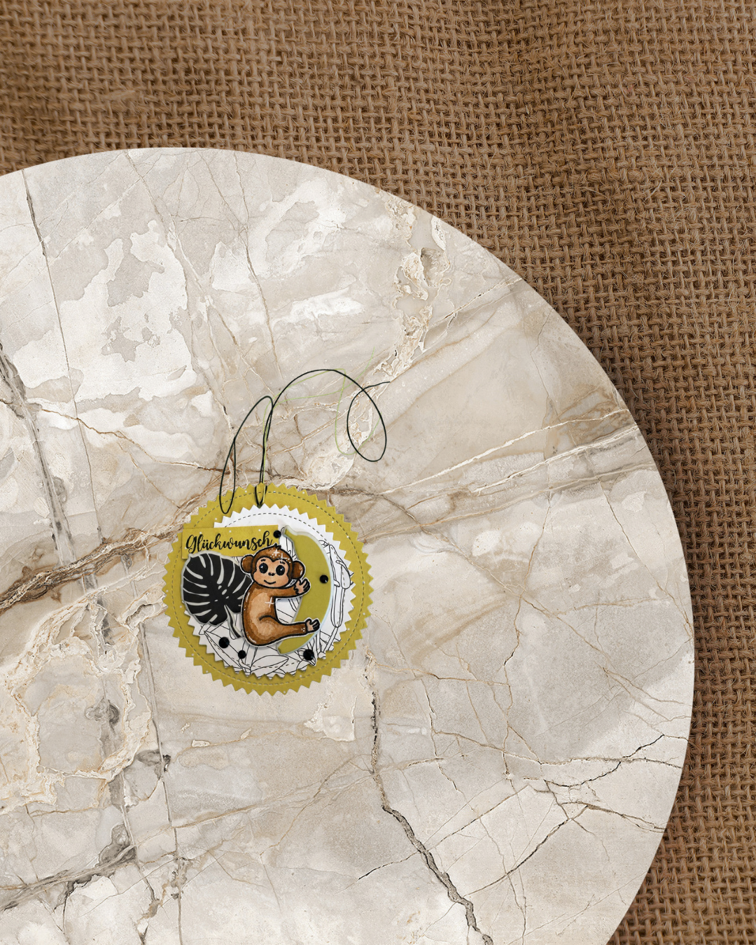 Stempel Set "Affenbande"