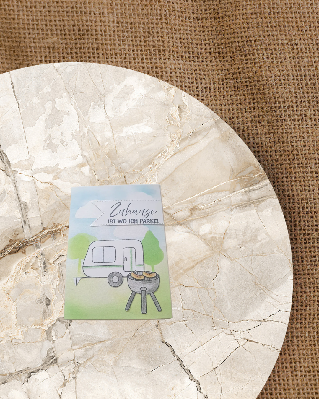 Stempel Set "Camping Glück"