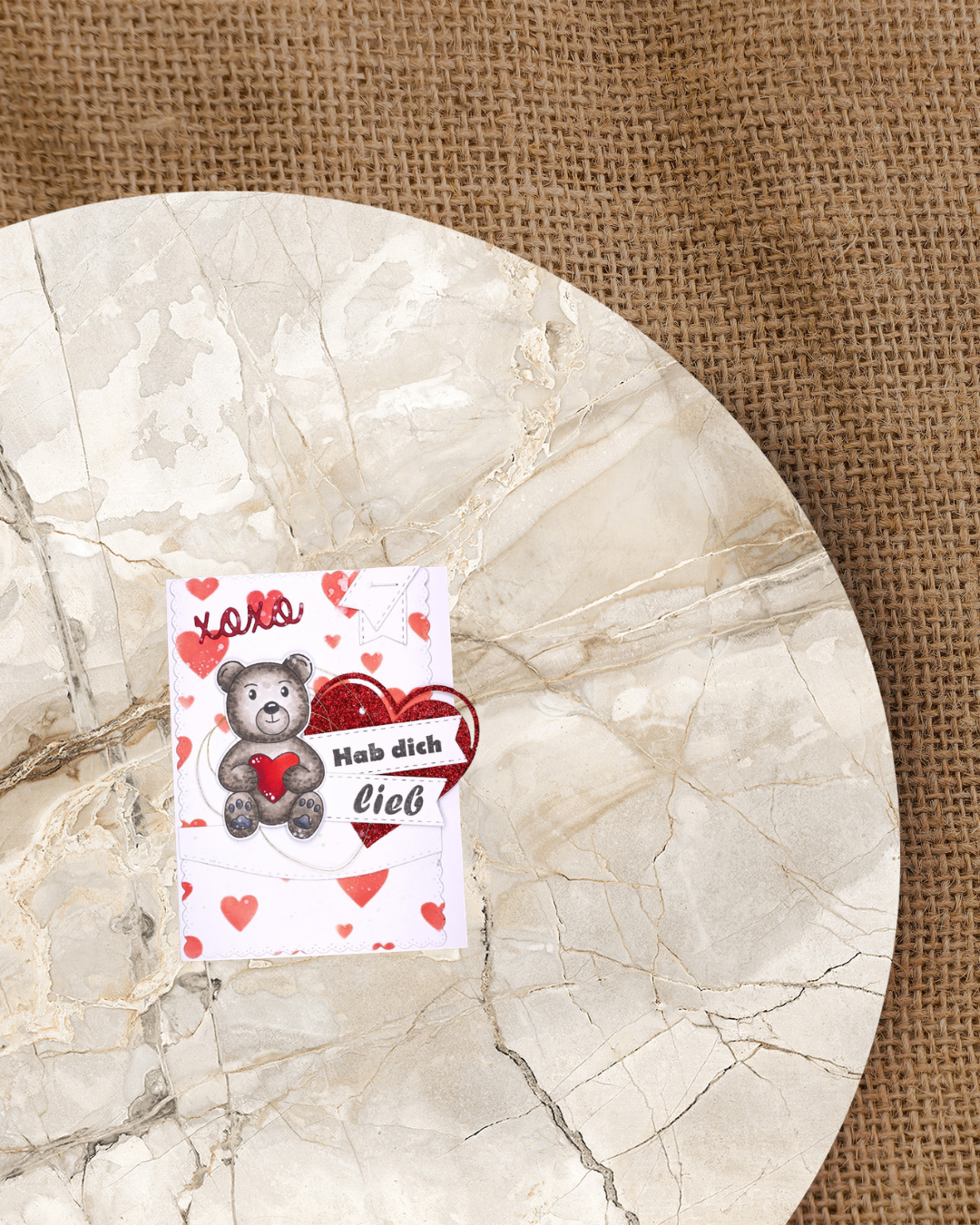 Stempel Set "Valentinstag Worte"