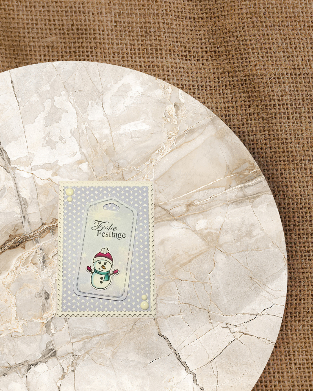 Stempel Set "Schneemann Duo"