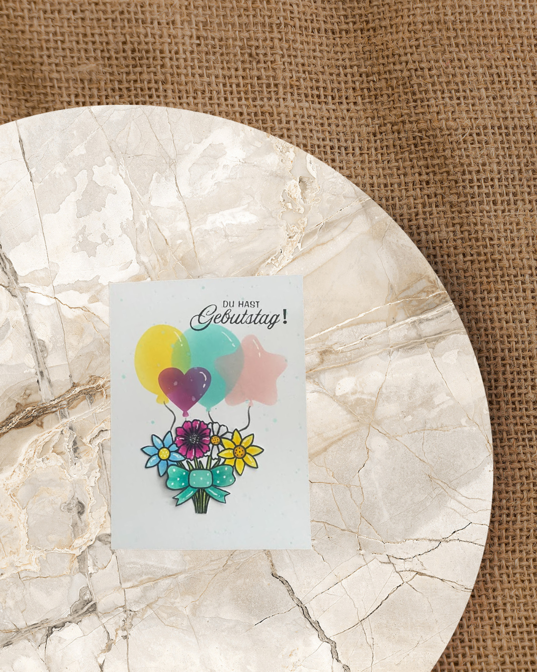 Stempel Set "Blumenstrauß"
