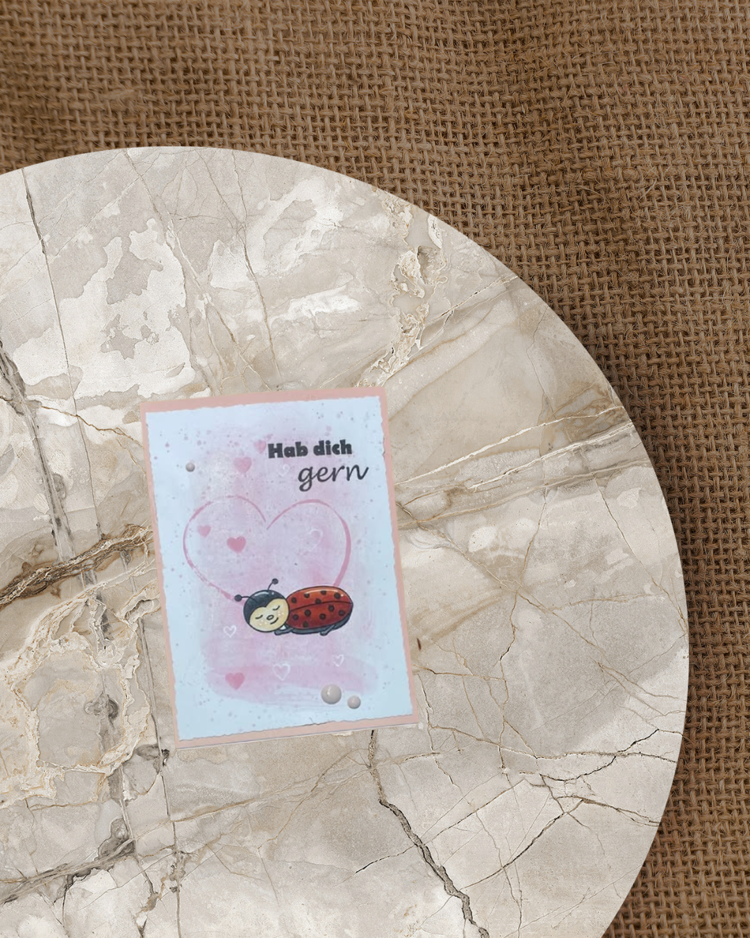 Stempel  "Hintergrund Herz"