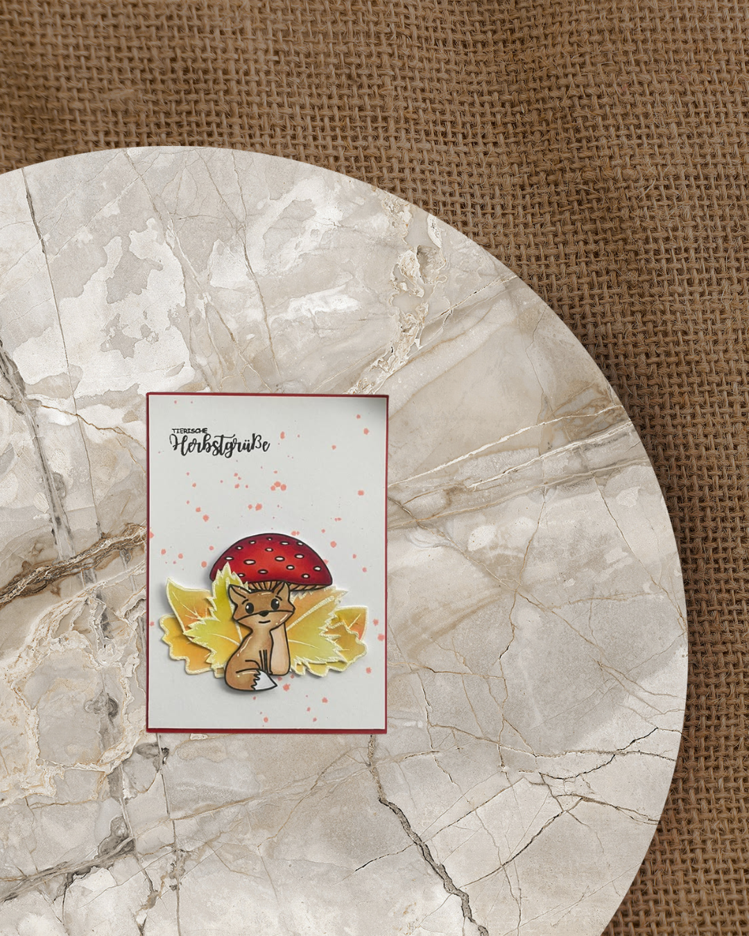 Stempel  "Hintergrund Herbst"
