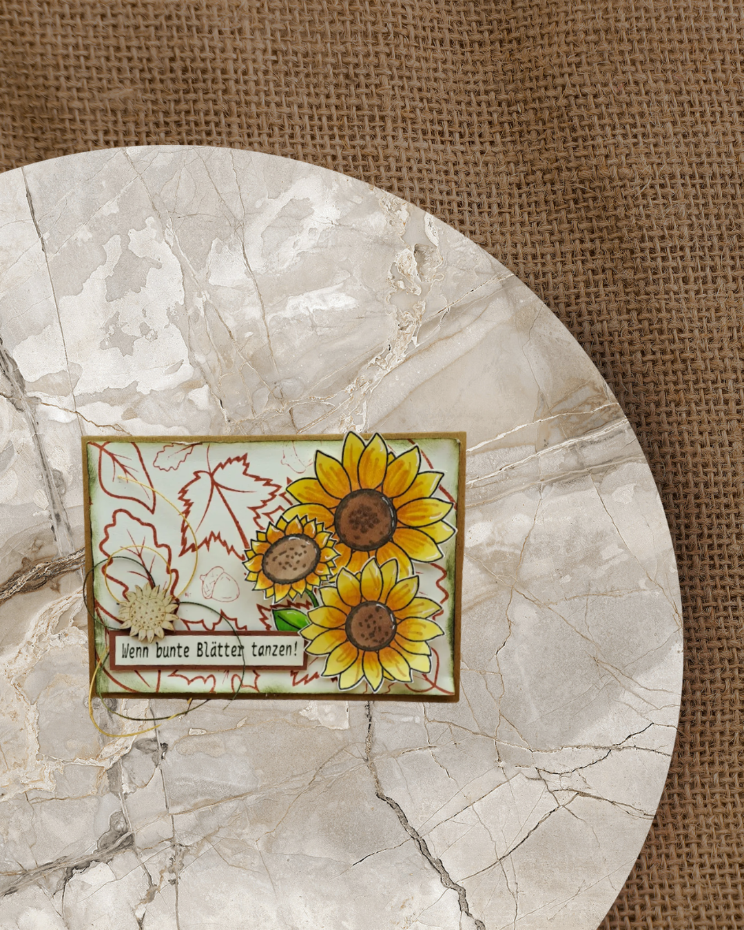 Stempel  "Hintergrund Herbst"