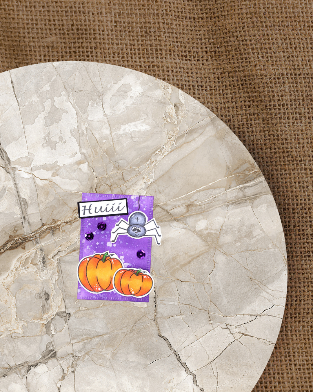 Stempel  "Halloween Spinne"