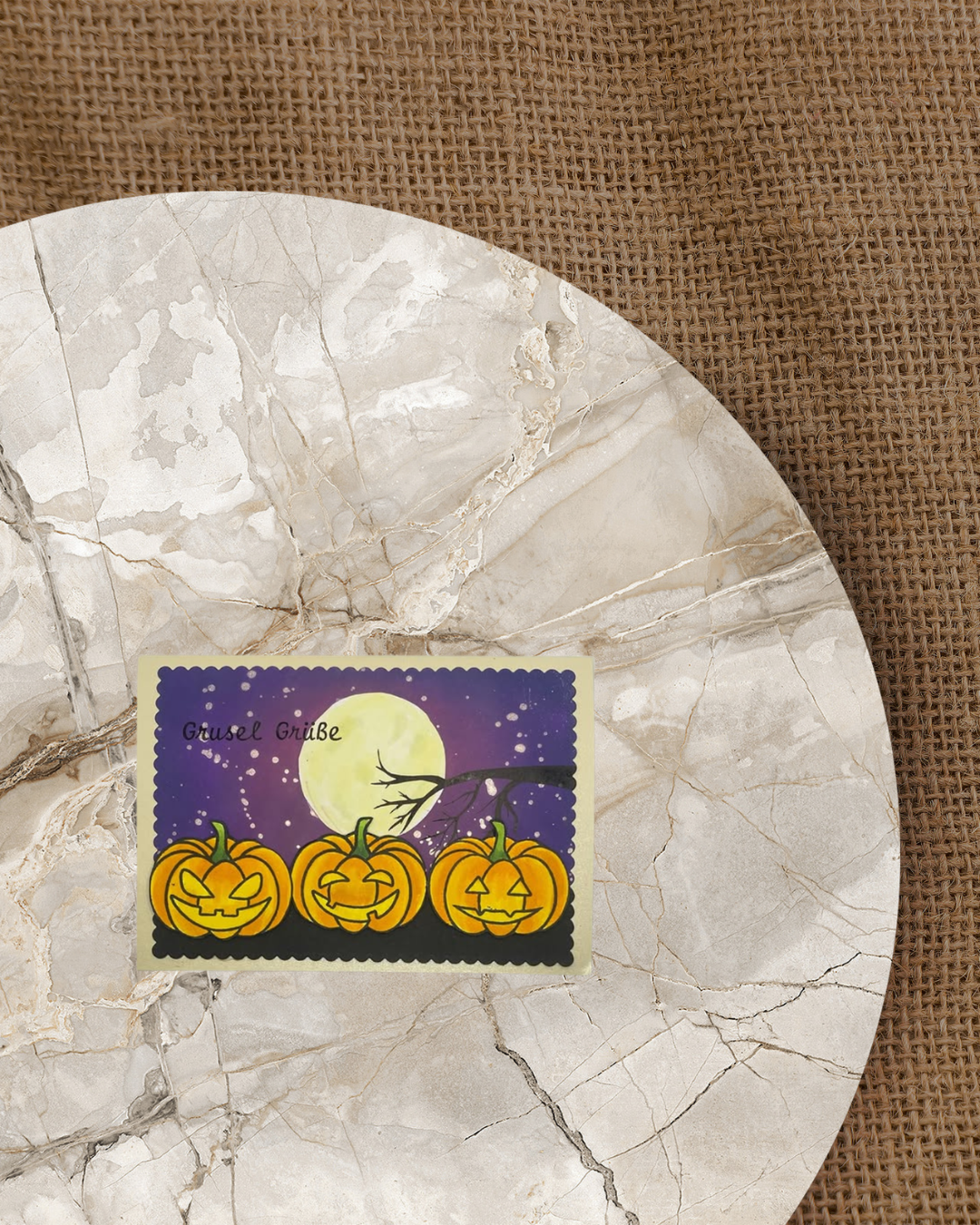 Stempel Set "Halloween Kürbisse"